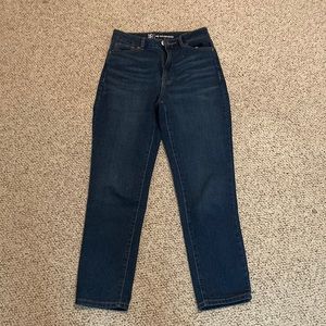 Dark Blue Mom Jeans